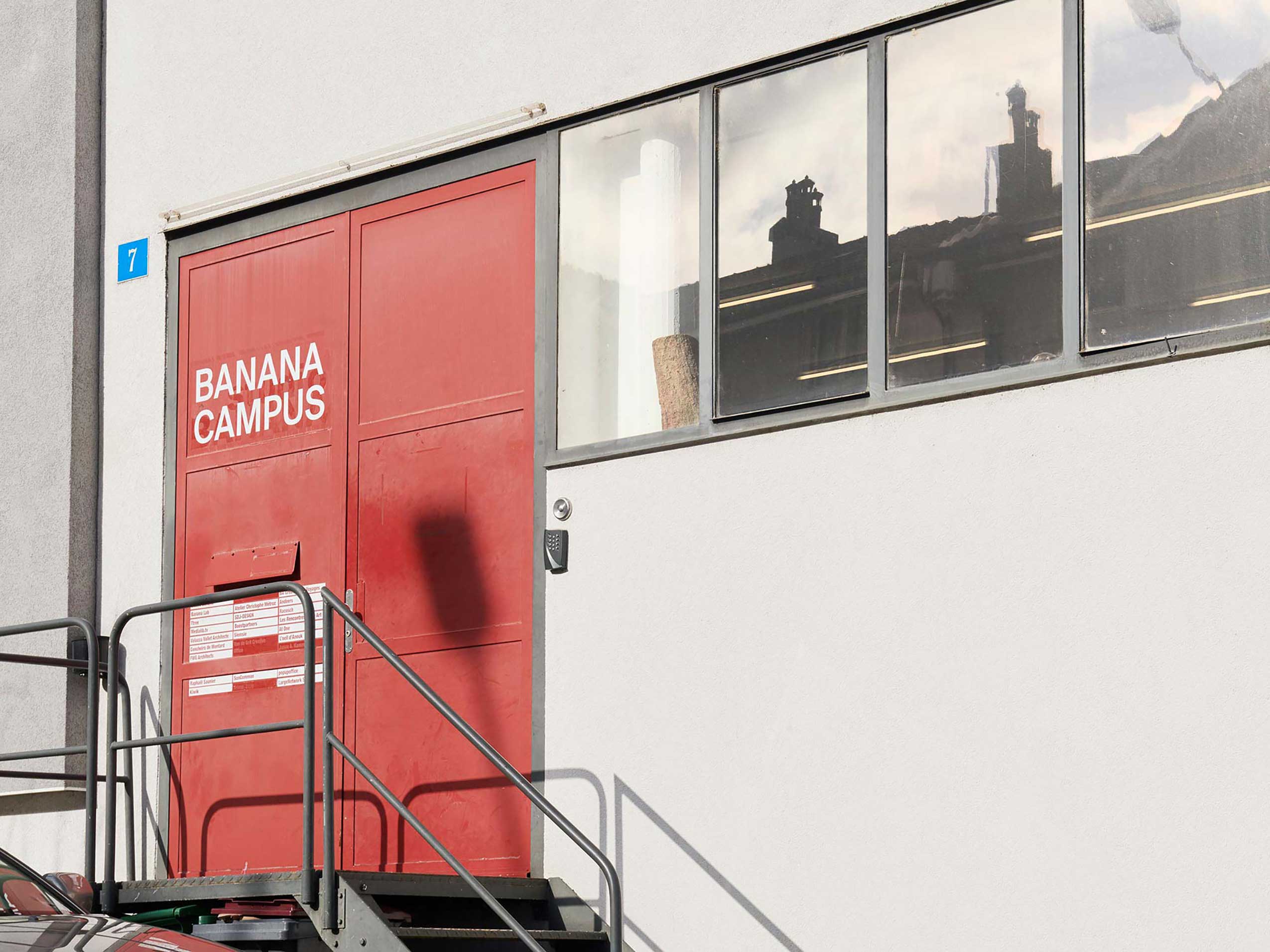 Exterior of Banana Campus