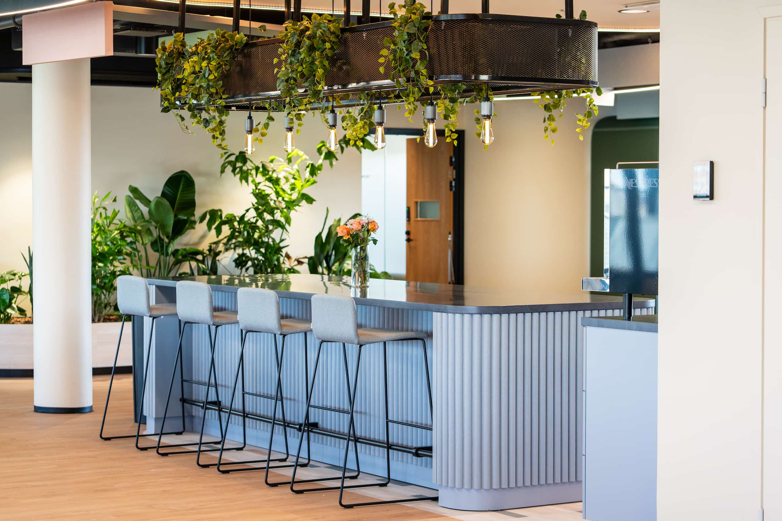 office interior featuring profim and offecct seating for F Secure, UK