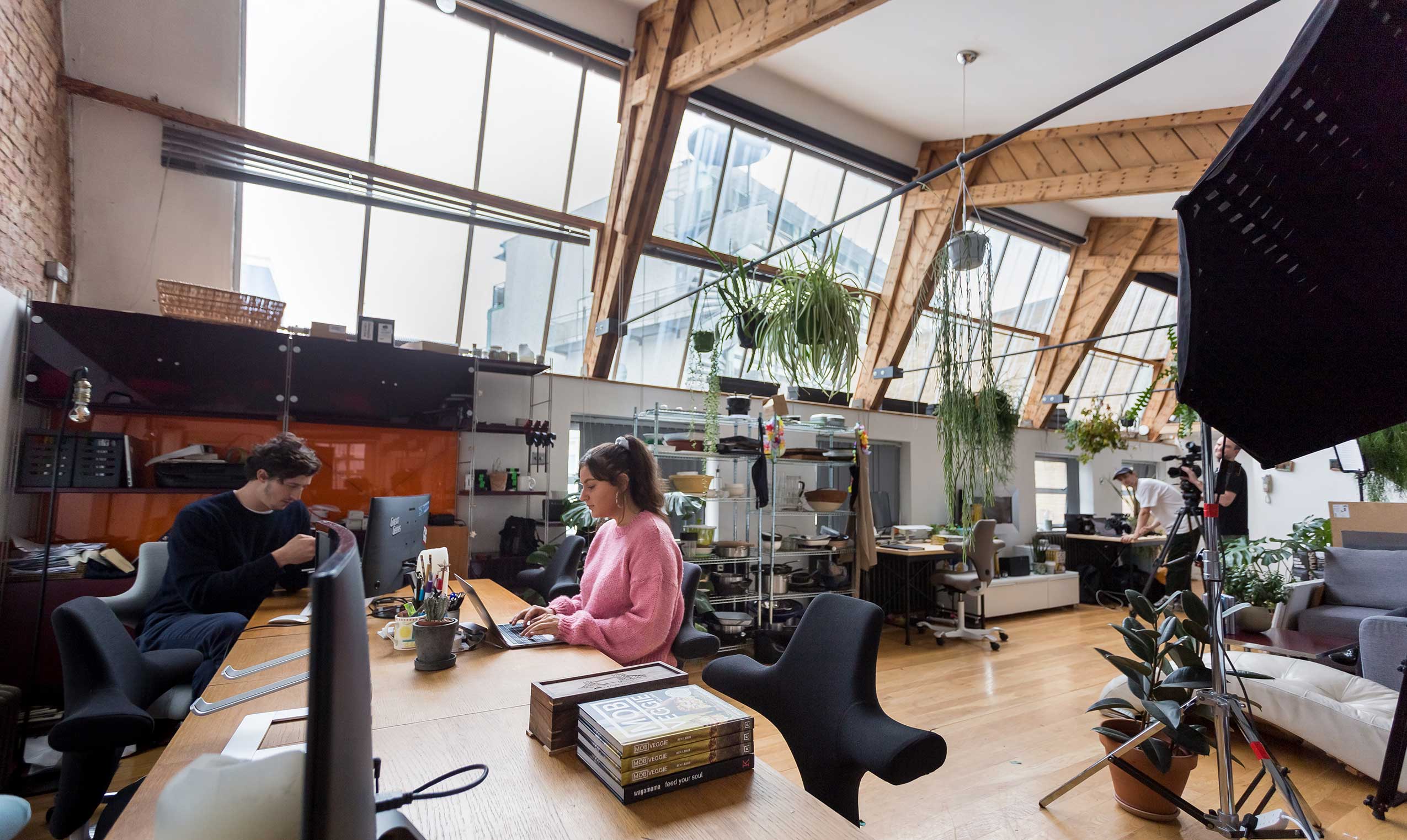 HÅG Capisco in office space at Mob Kitchen Offices | Photo : Tom Seward
