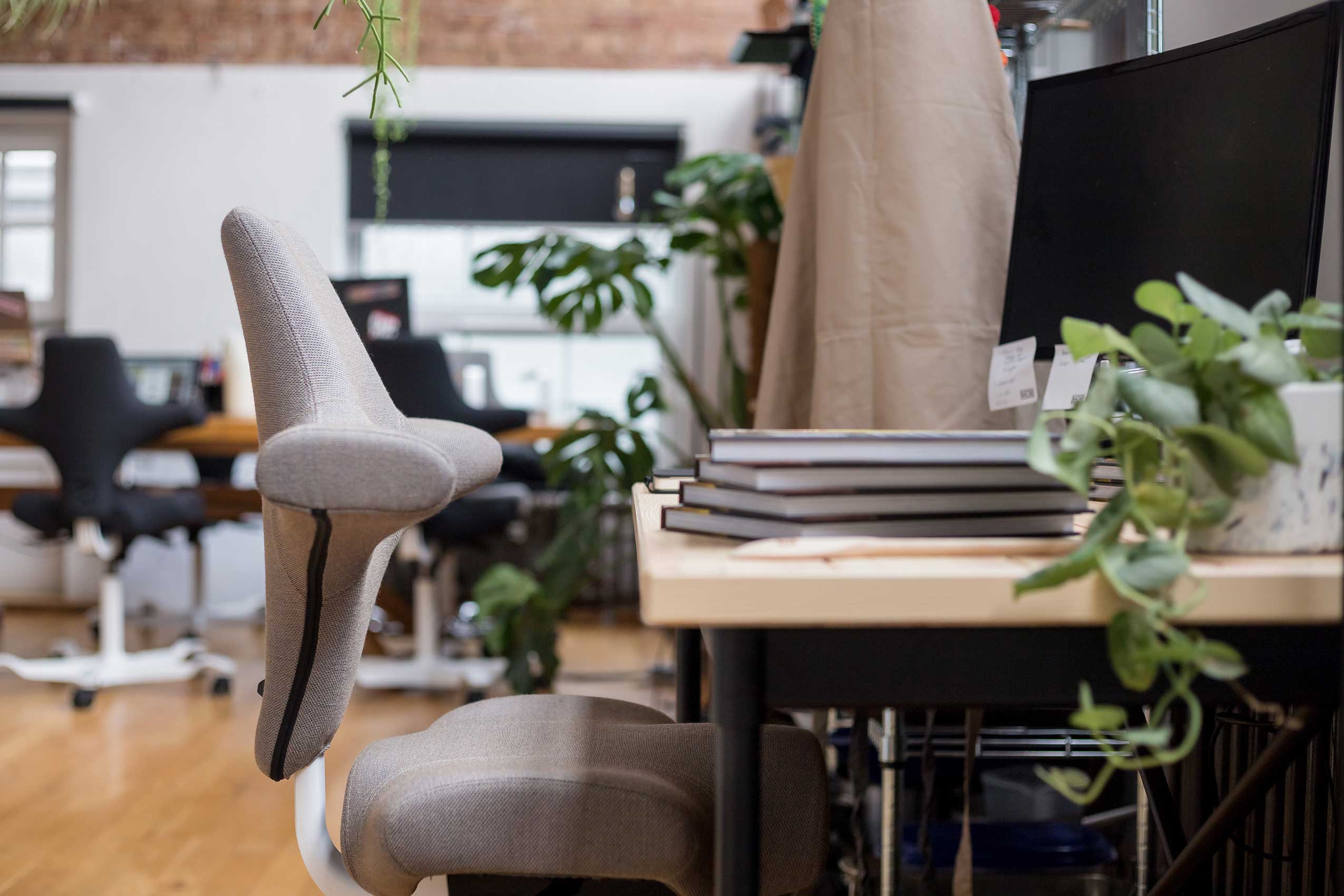 HÅG Capisco in office space at Mob Kitchen Offices | Photo : Tom Seward