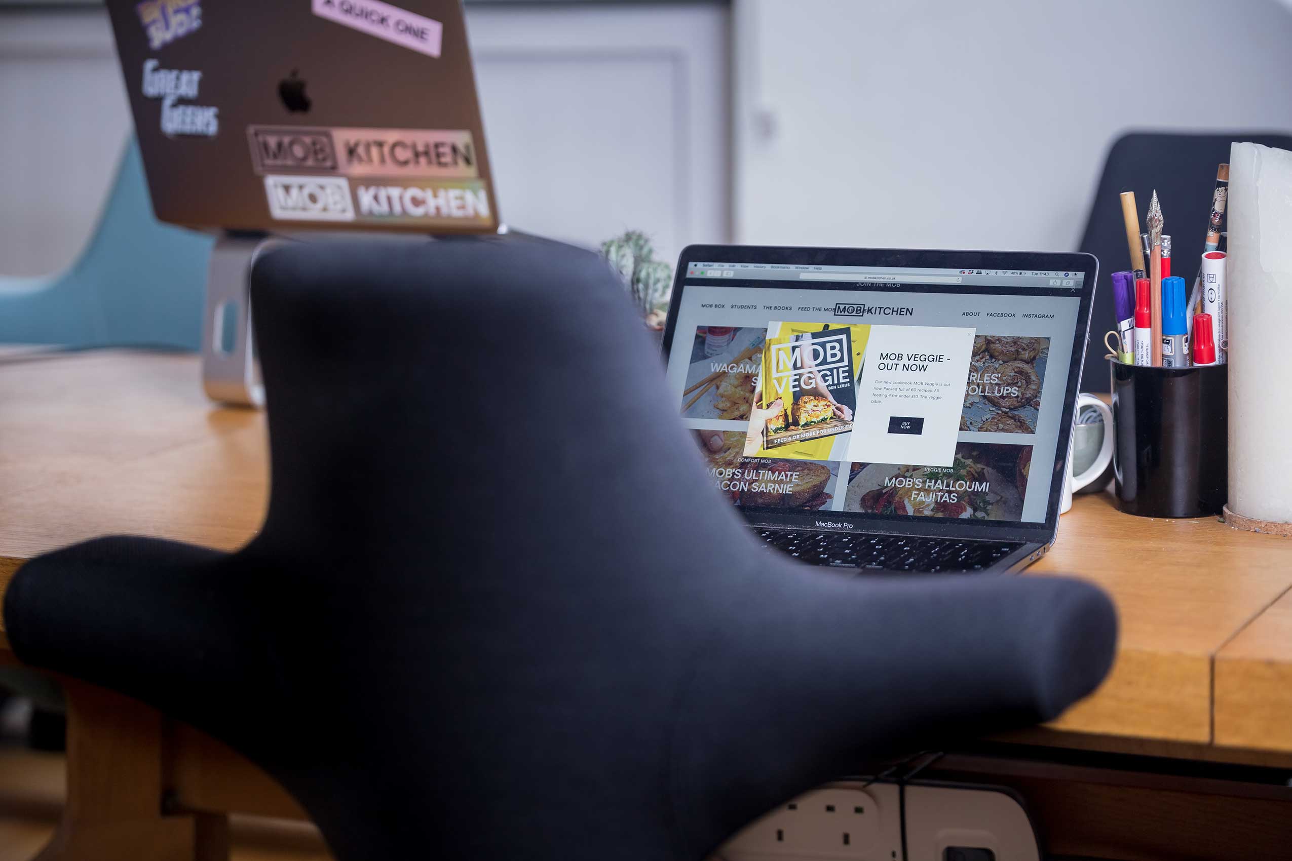 HÅG Capisco in office space at Mob Kitchen Offices | Photo : Tom Seward