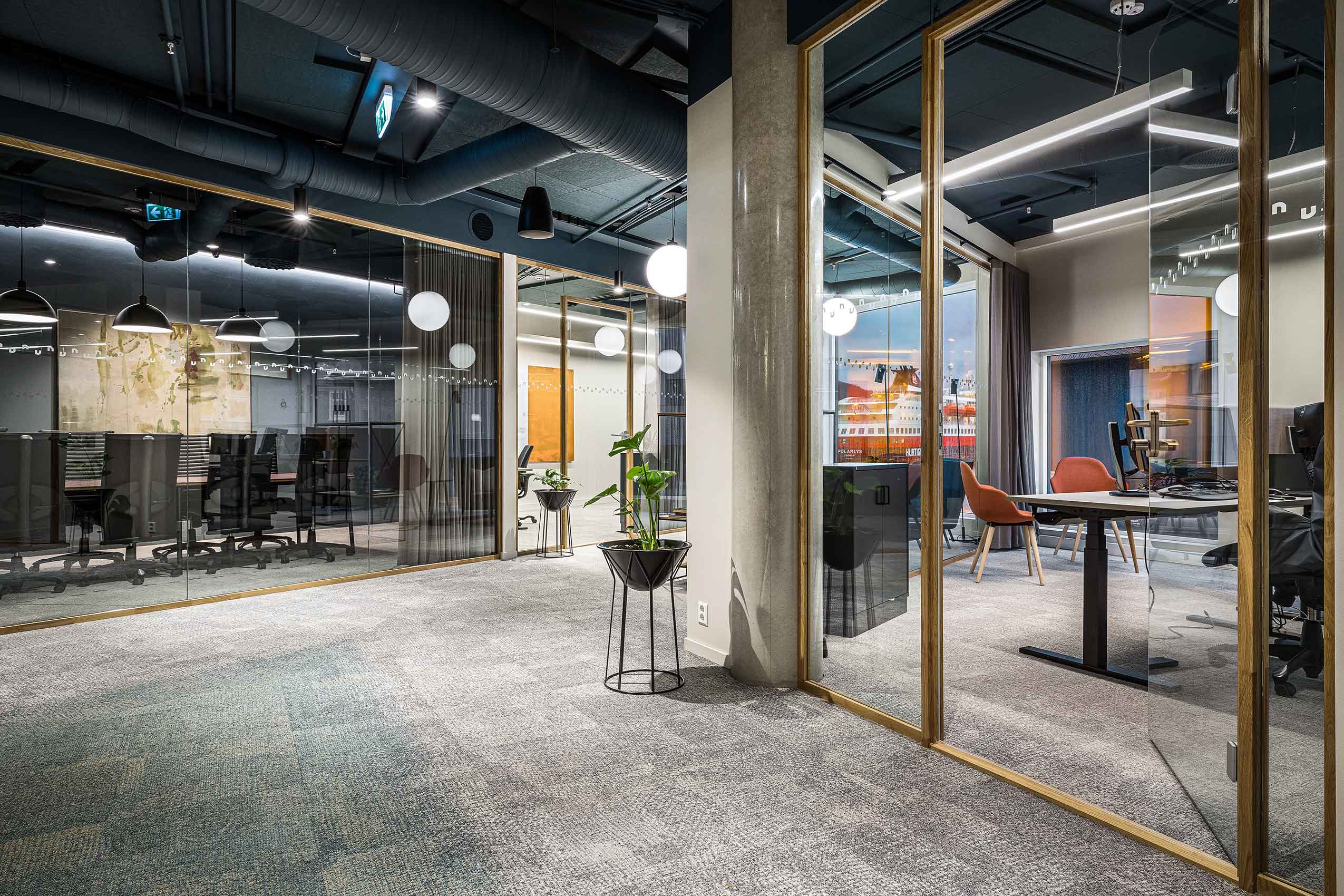 Offecct Palma and HÅG Excellence at Nostet Bergen Office | Photographer: Anders Garmel