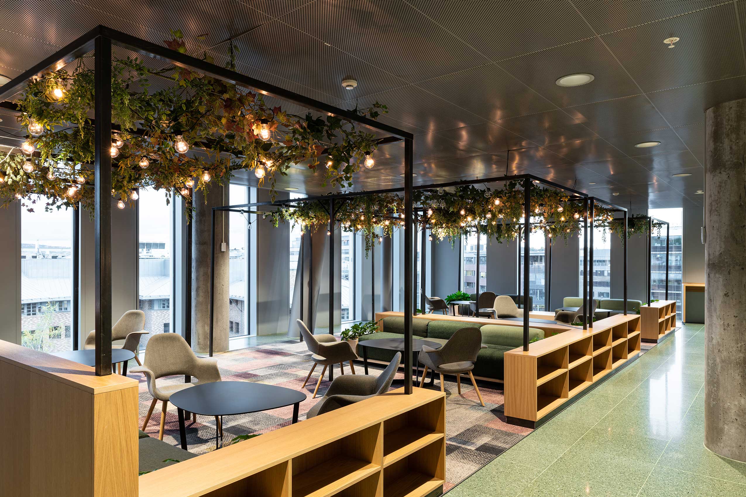 Offecct Meet in lobby are at Orkla | Photo : Niklas Hart