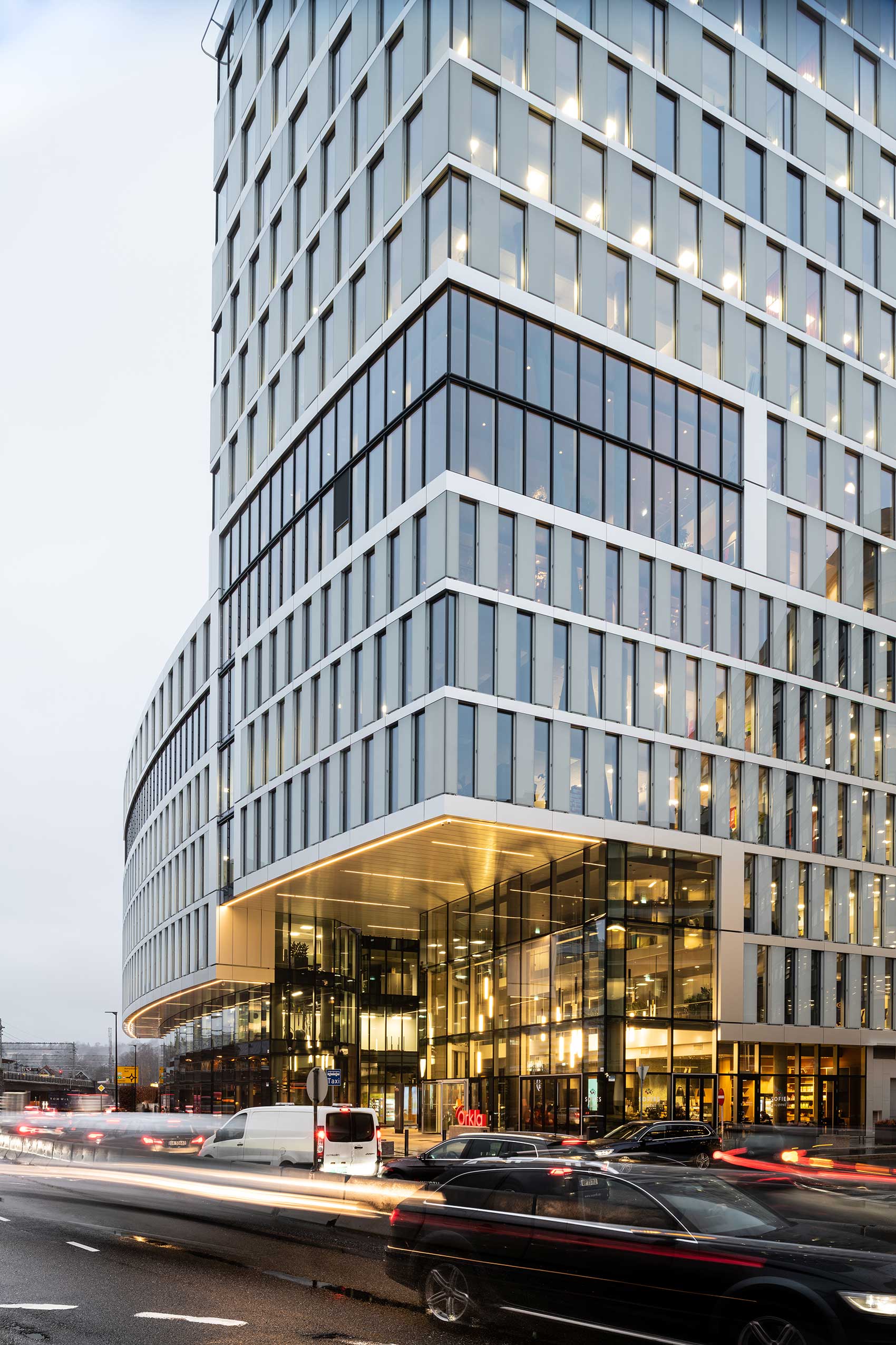 exterior of Orkla Office | Photo: Niklas Hart
