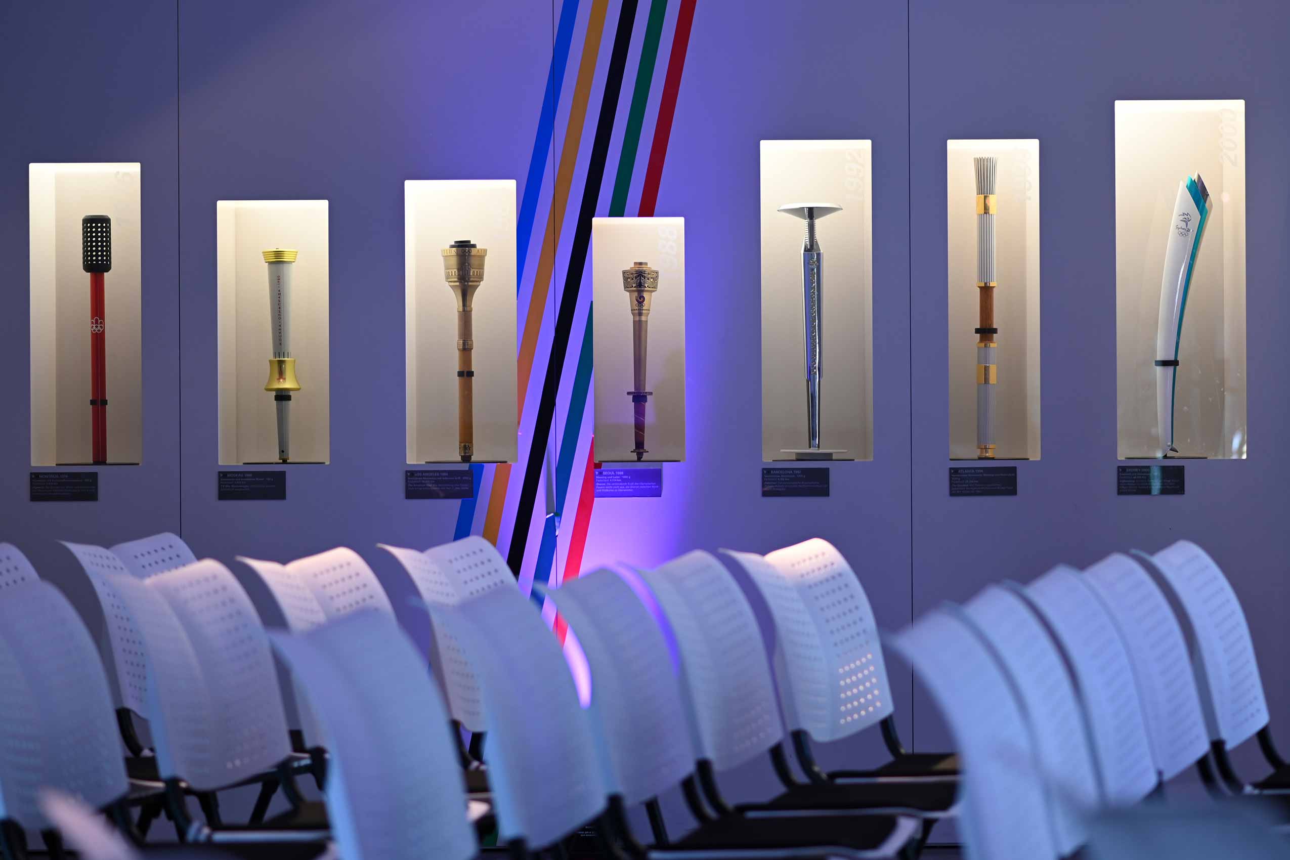 HÅG Conventio Wing chairs in event space at the Olympic Museum, Cologne | Photo : Dieter Jacobi