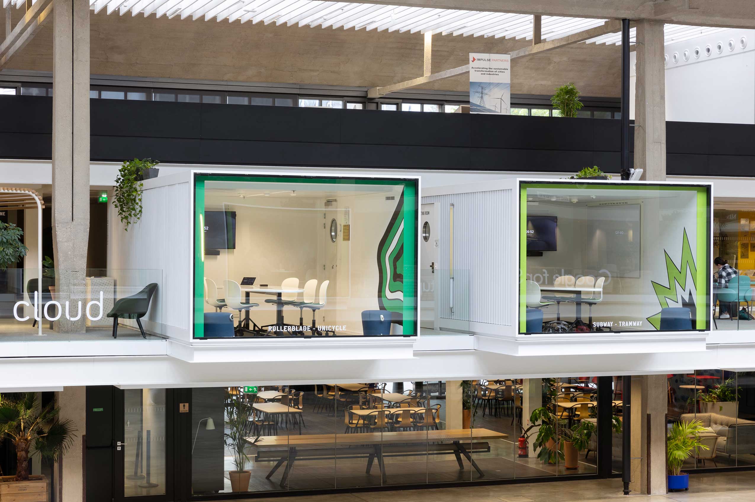 Profim Noor chairs in meeting room at Station F | Photo : Delphine Coutant