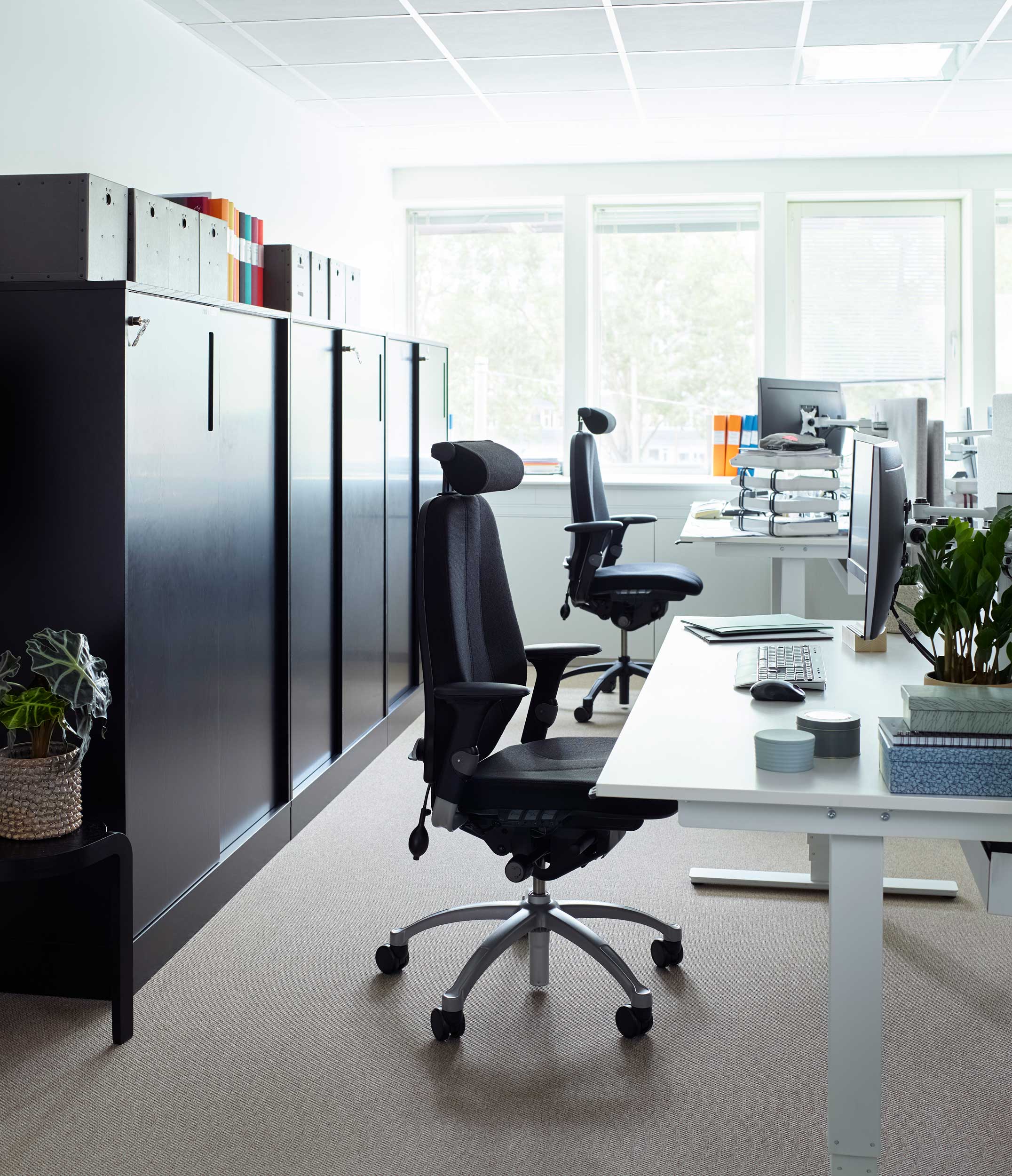 RH Logic at desk space at Stena Fastigheter, Stockholm | Photo : Stena Fastigheter