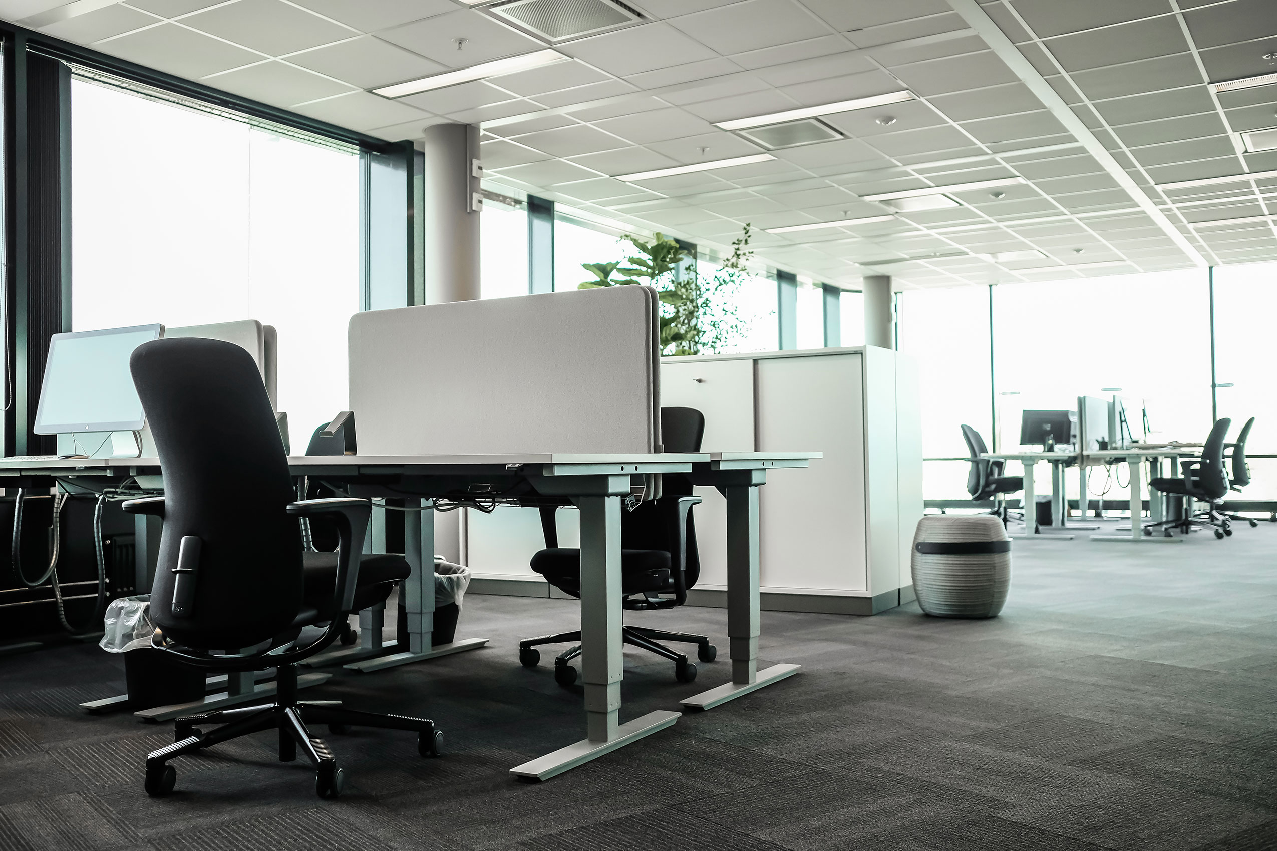 interior of strex's oslo office, featuring HÅG Tion and HÅG Sofi chairs