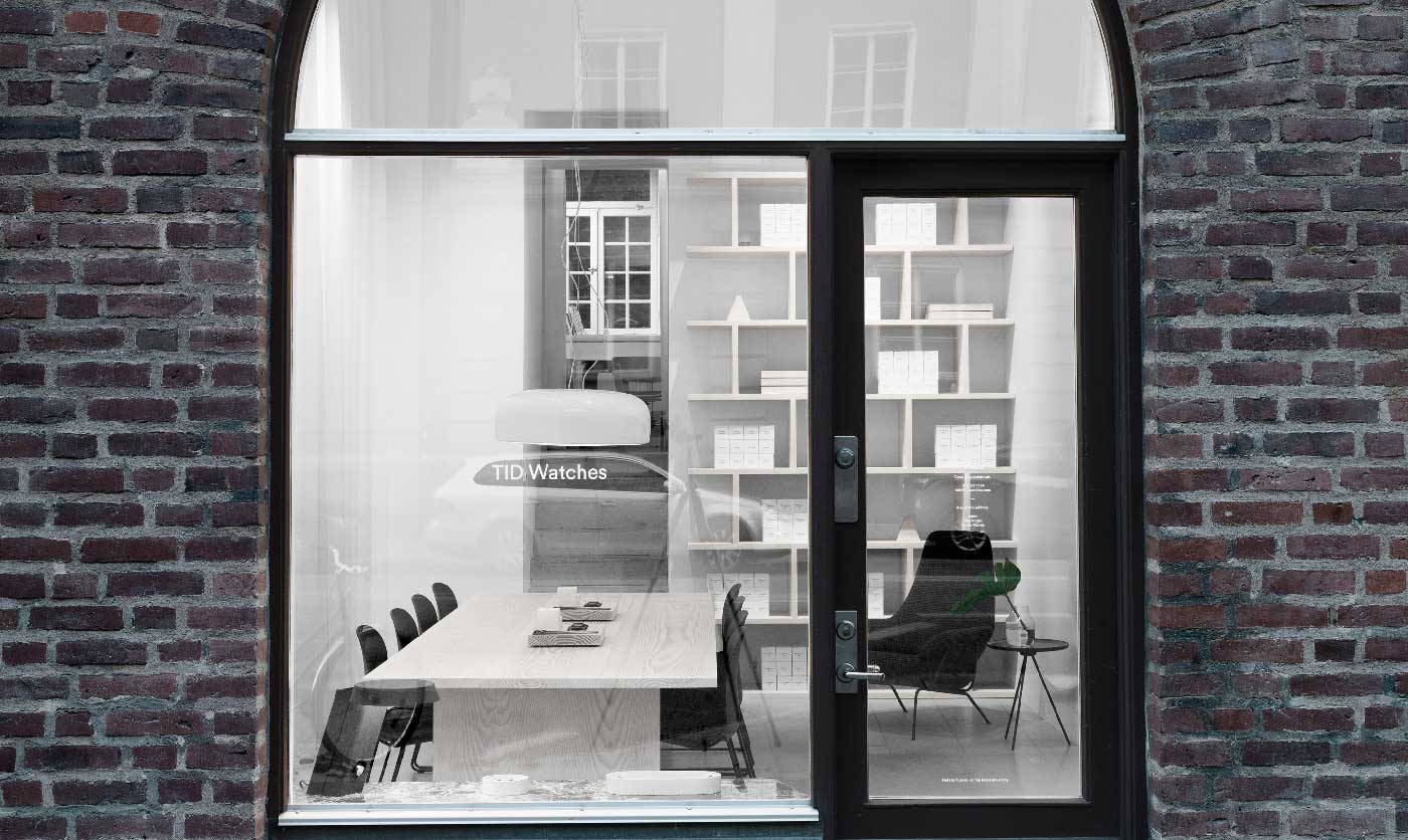 Profim Noor chairs in showroom of Tid Watches | Photo : Jonas Lindstrom