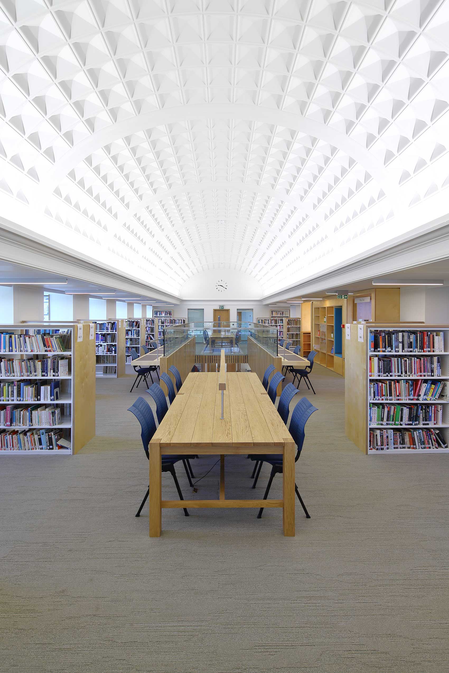 HÅG Conventio Wing chairs in library space at Tonbridge School