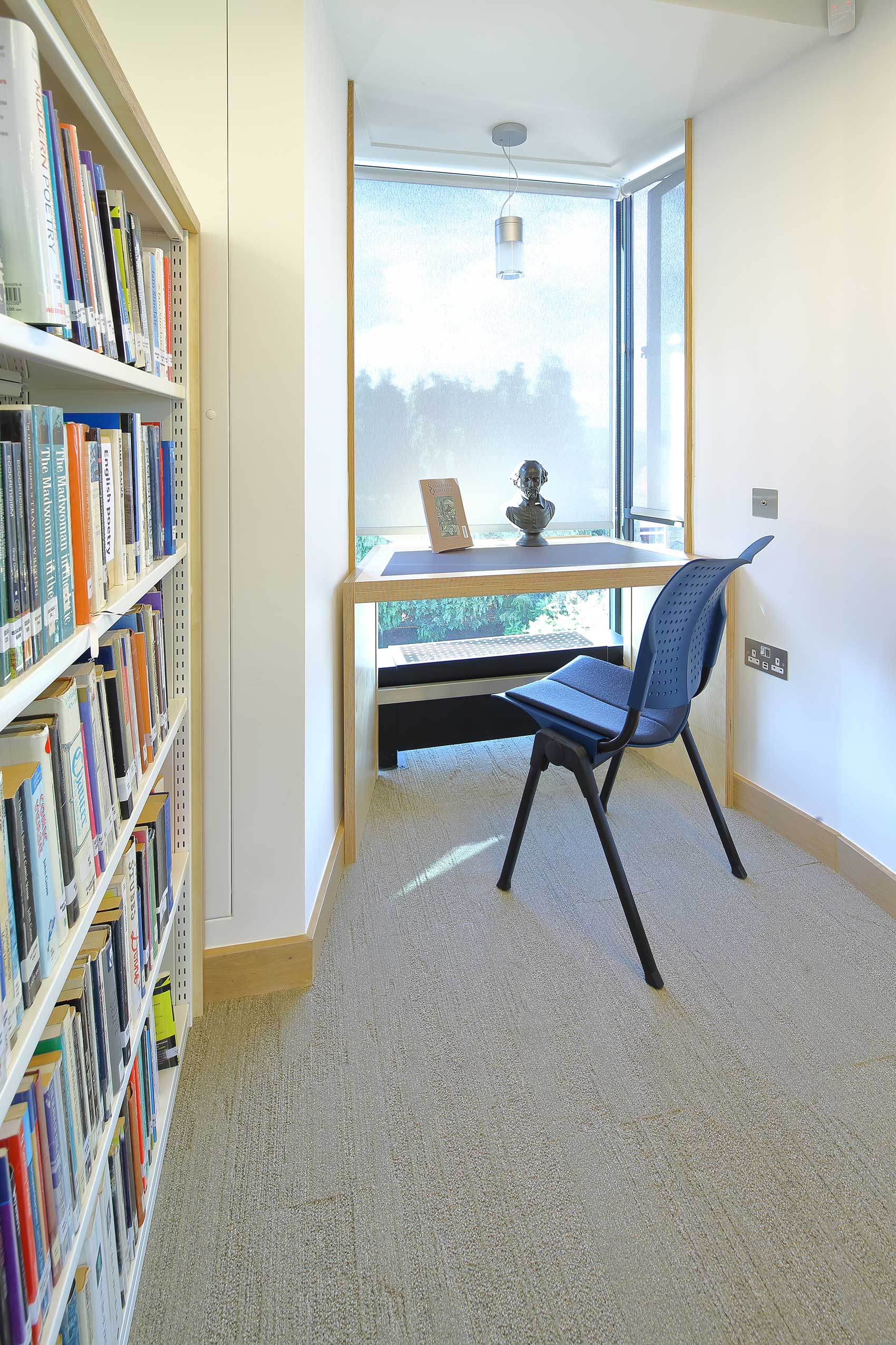 HÅG Conventio Wing chairs in library space at Tonbridge School