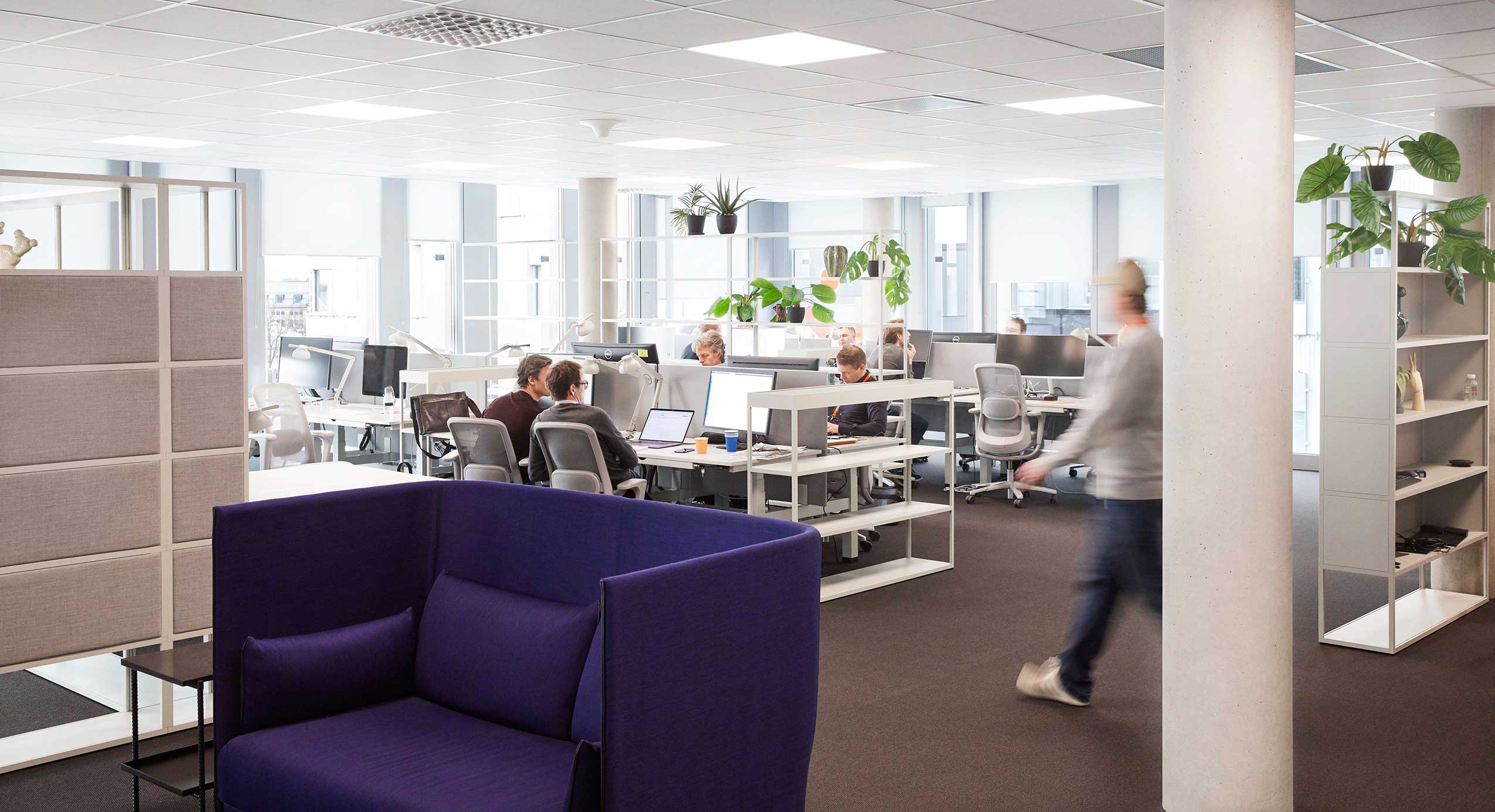HÅG Sofi chairs in office space at vipps, oslo | Photo : Lars Petter Pettersen