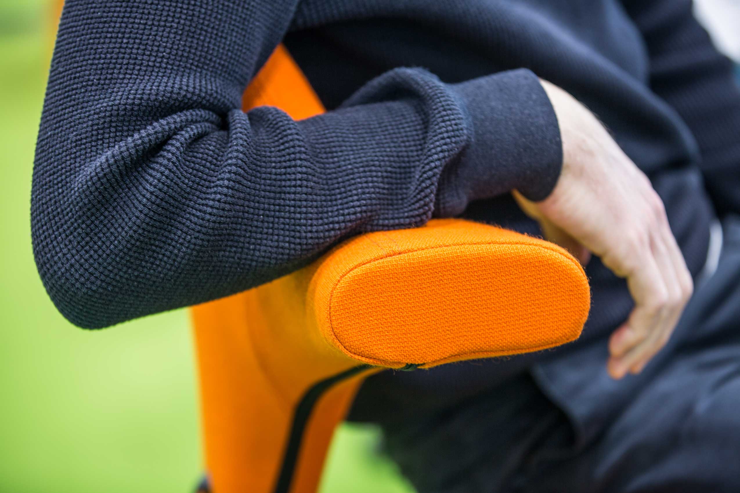 Close up of HÅG Capisco chair at RSHP Architects Office, London | Photo : Paul Raftery