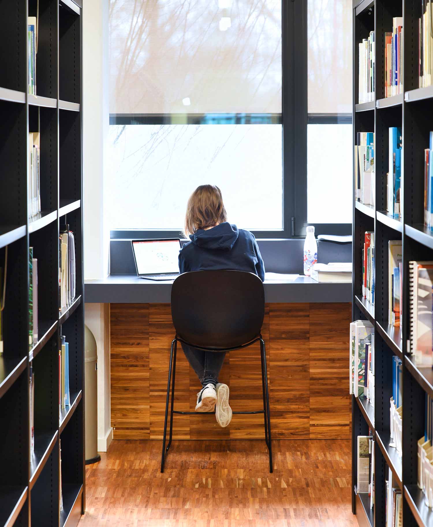 University of Hasselt new furniture project, RBM Noor seating by Flokk brand RBM