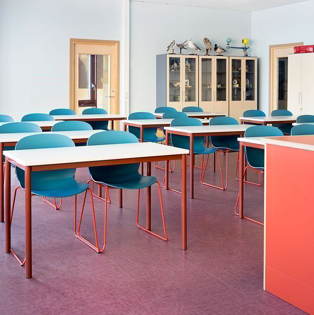RBM Noor chair for education spaces and classrooms